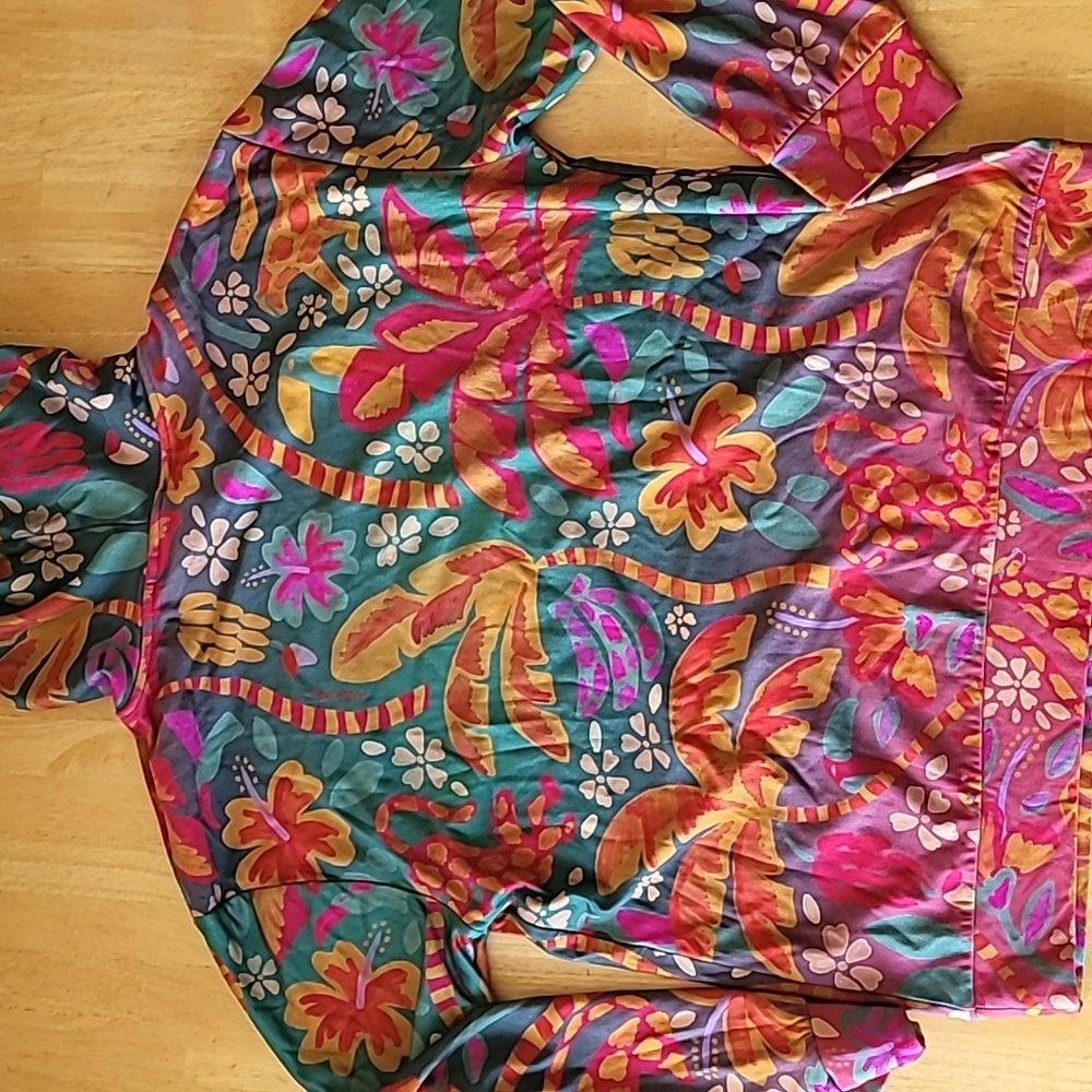 Farm Rio Anthropologie Magda Hoodie Sweatshirt - Picture 2 of 11